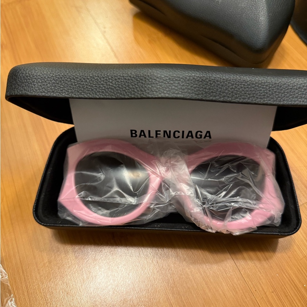 Balenciaga Pink Cat Eye Sunglasses
